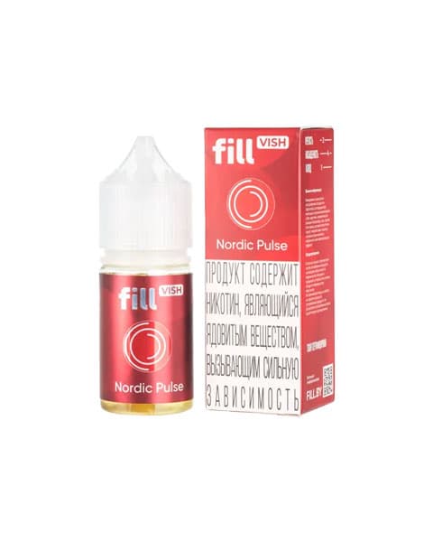 Жидкость fill VISH - Nordic Pulse ( Вишня Брусника ) 25 мл ( 17 ± 3 мг )