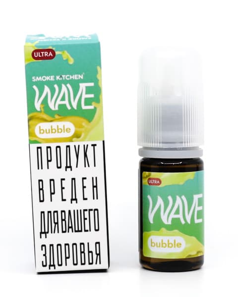 Жидкость SK WAVE SALT - Bubble 10 мл ( 17 ± 3 мг ULTRA ) ( Ежевичная Жвачка с Лимонадом )