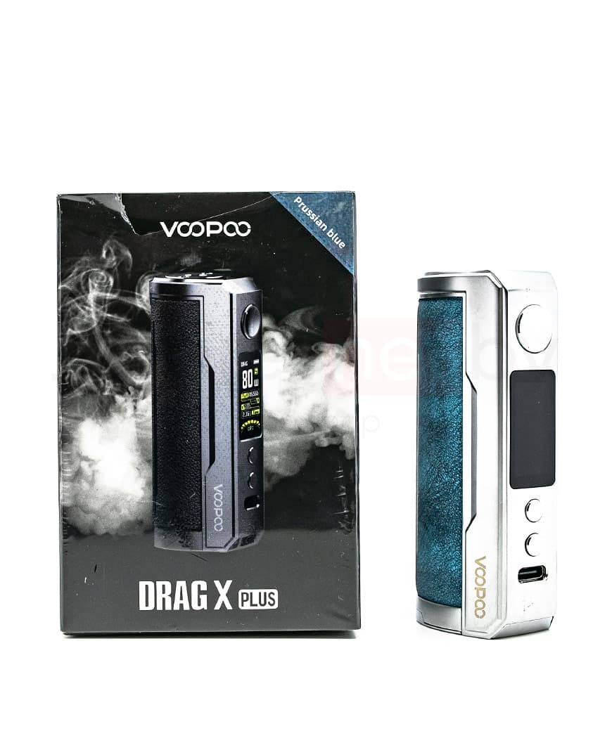 Батарейный мод VOOPOO DRAG X Plus 100W Pod Mod ( без батареи ) ( Серебристо - Серый )
