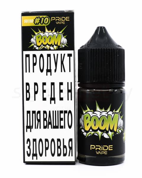 Жидкость BOOM #10 30 мл ( 17 ± 3 мг ) ( Ледяная Дыня )