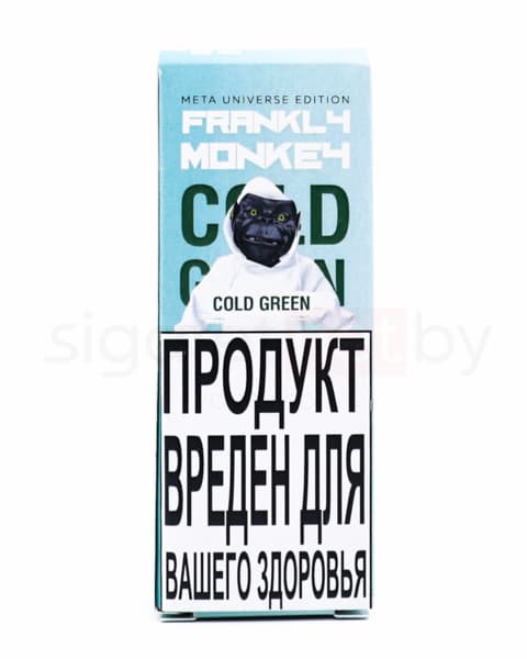 Жидкость Frankly Monkey Meta Universe Edition SALT - Cold Green 30 мл ( 15 ± 3 мг ) ( Ледяное Яблоко )