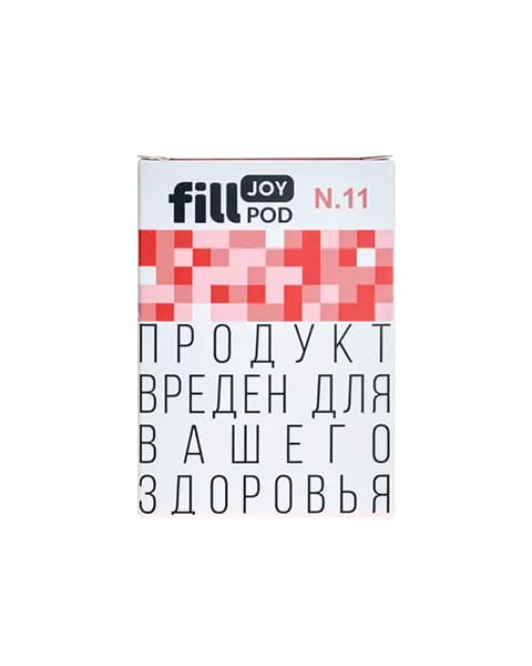 Заправленный картридж fill JOY POD - Розовый Лимонад ( N11 ) ( 2 мл. Крепость 17 ± 3 мг )