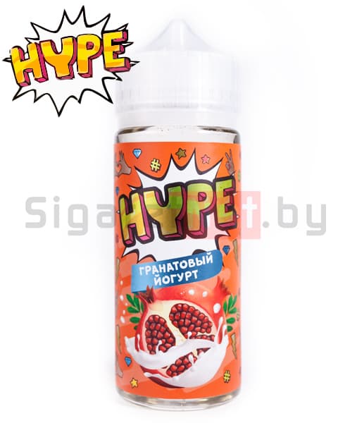 HYPE - Гранатовый йогурт, 120 мл (3 мг)