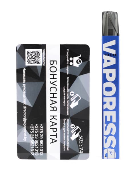 Стартовый комплект Vaporesso BARR Pod 350 mAh - 1,2 мл. ( Синий Брендированный ) Navy Blue