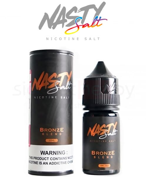 Жидкость Nasty Juice SALT - Caramel Tobacco BRONZE ( Карамельный Табак )  30 мл ( 20 мг )