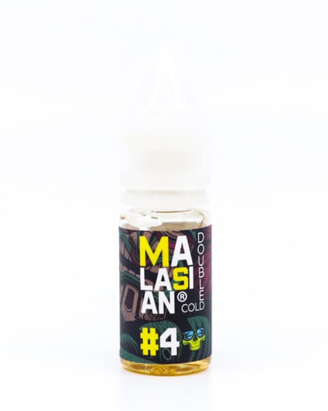 Жидкость Malasian Double Cold #4 10 мл ( 17 ± 3 мг ) ( Холодный Ананас )