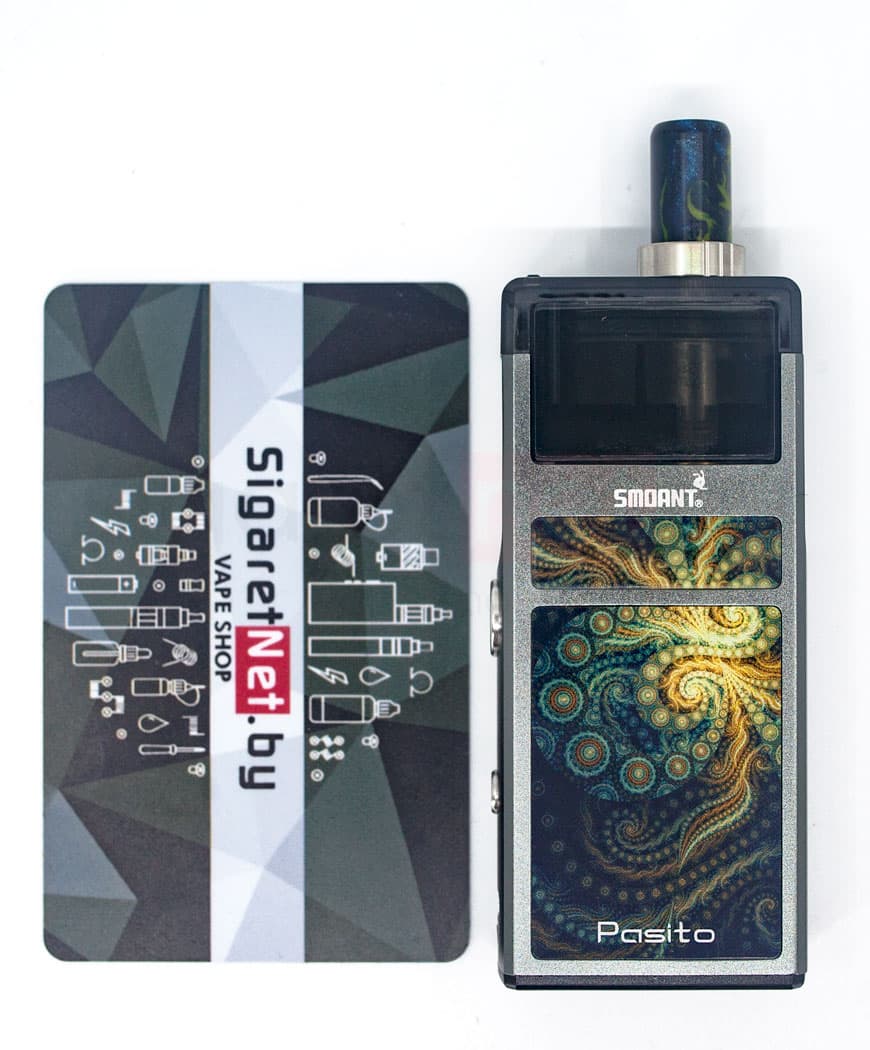 Стартовый комплект Smoant Pasito Pod 1100 mAh - 3 мл. ( Серебристый )