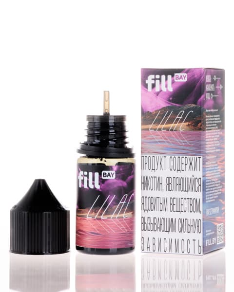 Жидкость fill BAY - Lilac ( Виноградная Фанта ) 25 мл ( 15 ± 3 мг )