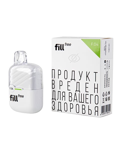 Одноразка fill free - 320 mAh - Лимон Лайм ( F04) ( 2 мл. Крепость 15 ± 3 мг\ мл )