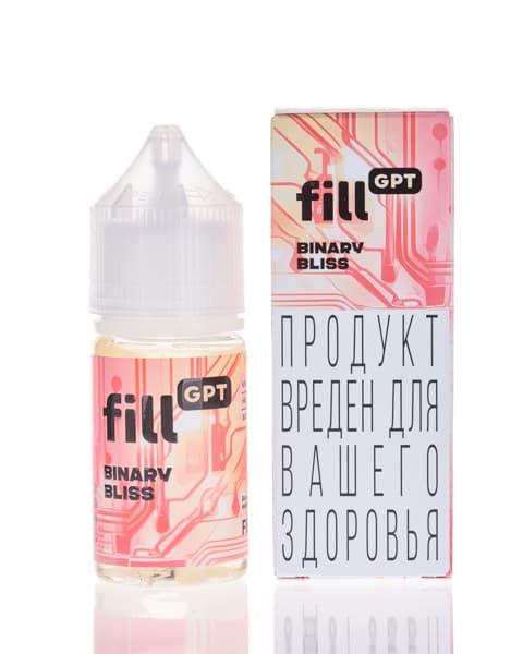 Жидкость FILL GPT - Binary Bliss ( Клубника Сливки ) 25 мл ( 15 ± 3 мг )