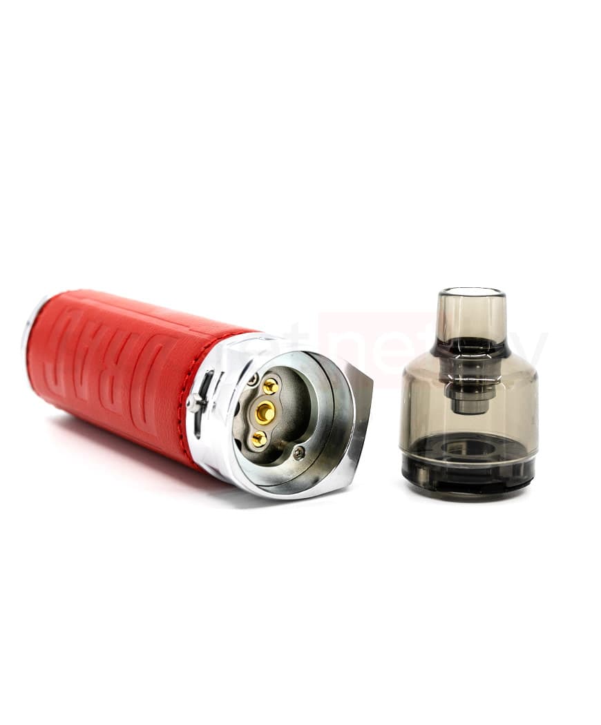 Стартовый комплект VOOPOO DRAG S 60W VW Pod  - 4,5 мл 2500 mAh ( Серебристо - Красный )