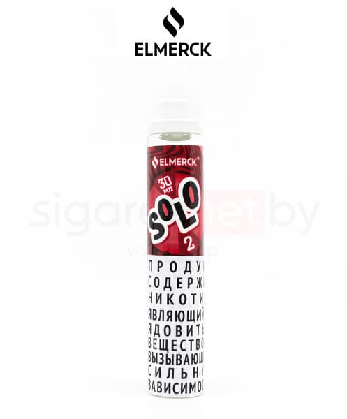Жидкость ElMerck Solo №2 30 мл ( 6 мг ) ( Вишня )