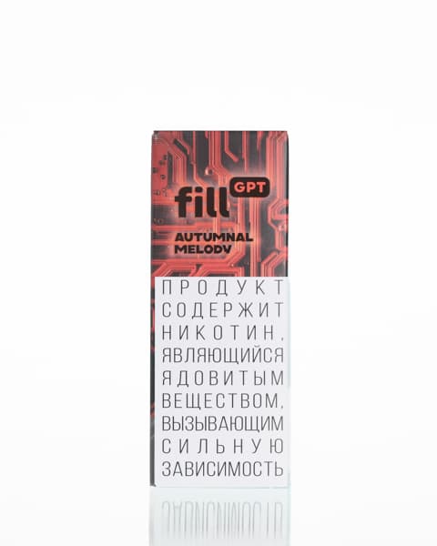 Жидкость fill GPT - Autumnal Melody ( Яблоко Корица ) 25 мл ( 15 ± 3 мг )