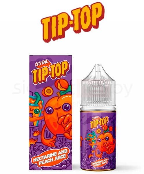 Жидкость Сinderella Tip-Top SALT - Nectarine &amp; Peach Juice ( Персик и Нектарин ) 30 мл ( 20 мг )