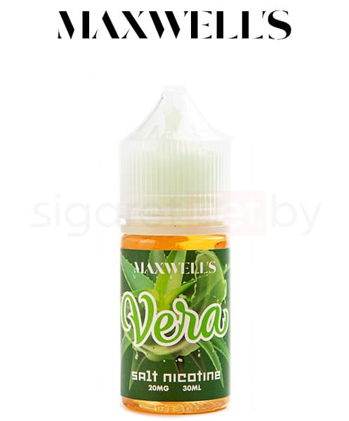 Жидкость Maxwells SALT - VERA ( Огуречный Лимонад с Алоэ Вера ) 30 мл ( 12 мг )