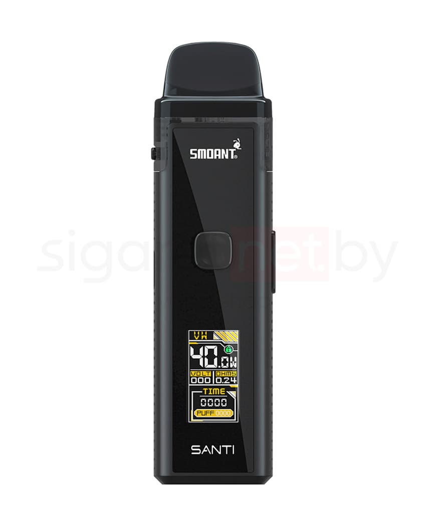 Стартовый комплект Smoant SANTI Pod 1100 mAh - 3.5 мл. ( Черный )