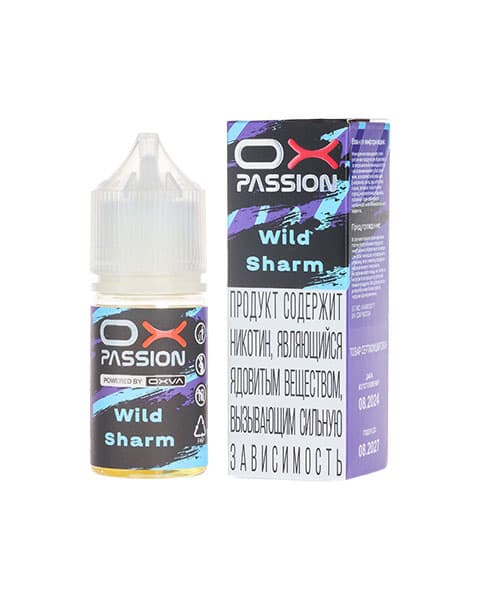Жидкость OX Passion - Wild Sharm 25 мл ( 17 ± 3 мг ) ( Черника Малина Смородина )