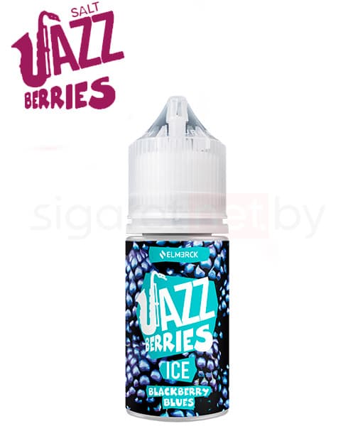 Жидкость ElMerck Jazz Berries Ice SALT - Blackberry Blues  30 мл ( 25 мг )