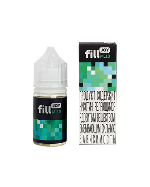 Жидкость fill JOY - Свежая Мята ( M10 ) 25 мл ( 17 ± 3 мг )