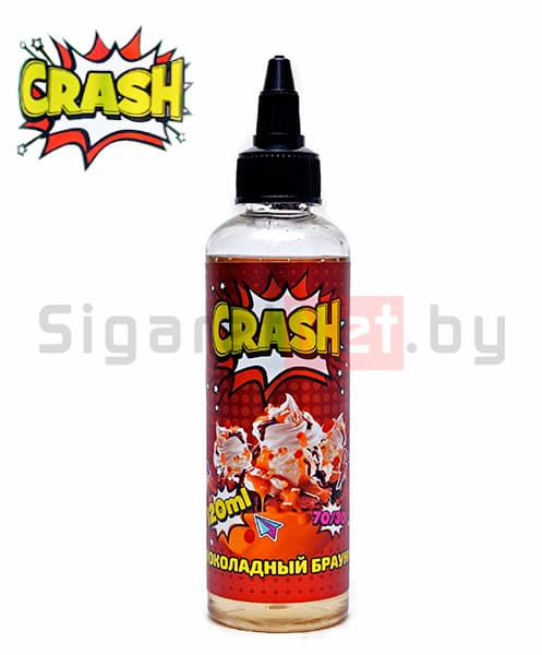 CRASH - Шоколадный брауни, 120 мл (3 мг)