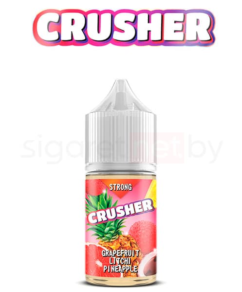 Жидкость Crusher SALT - Grapefruit Litchi Pineapple ( Экзотический Микс из Грейпфрута, Личи и Ананаса ) 30 мл ( 20 мг ) STRONG