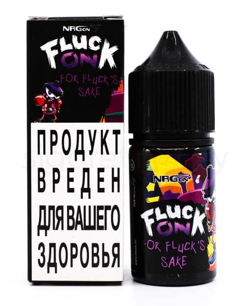 Жидкость Fluck On - For Fluck's Sake 30 мл ( 17 ± 3 мг ) ( Дыня Клубника Смородина )