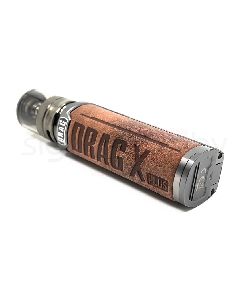 Стартовый комплект VOOPOO DRAG X Plus 100W с Баком TPP 2.0  - 5,5 мл ( без батареи ) ( Черный ) Pro Edition