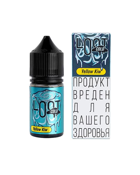 Желтый Киви – Жидкость LOOT (COLD) Yellow Kiw 25 мл ( 17 ± 3 мг )