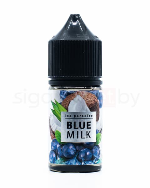 Жидкость ICE PARADISE SALT - Blue Milk 27 мл. ( 0 мг )