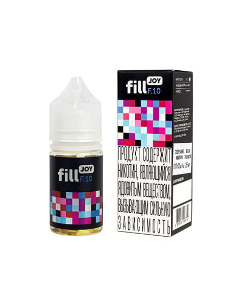 Жидкость fill JOY - Голубая Малина ( F10 ) 25 мл ( 17 ± 3 мг )