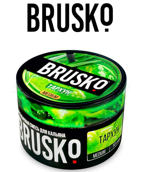 Бестабачная смесь для кальянов BRUSKO ( Тархун ) 50 г ( MEDIUM )