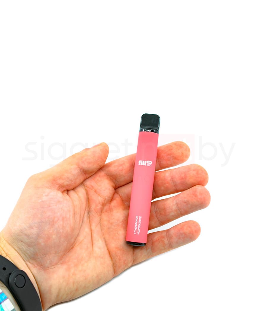 Электронная система курения ( одноразовая ) Fill Bar 800 - 550 mAh - Ледяной Банан ( 3,2 мл. Крепость 50 мг\ мл )