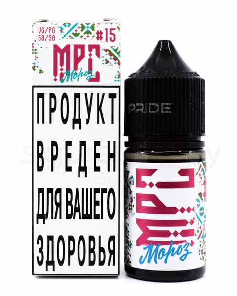 Жидкость МРС Мороз #15 30 мл ( 17 ± 3 мг ) ( Малина Мята )