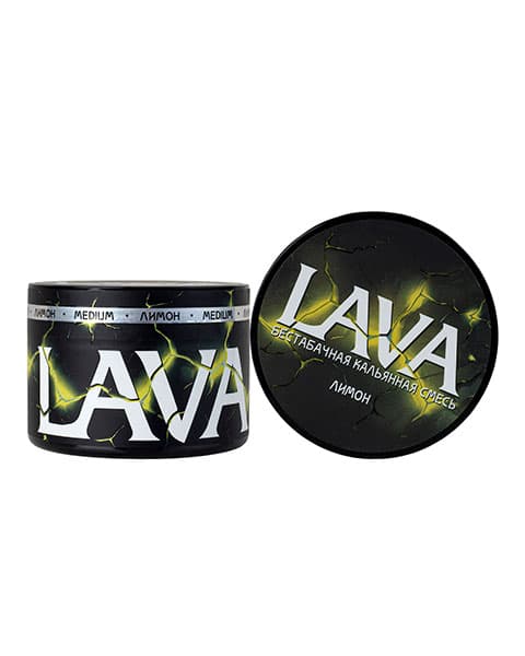 Бестабачная кальянная смесь LAVA - Лимон 50 гр. ( MEDIUM )