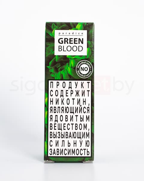 Жидкость PARADICE SALT - Green Blood 30 мл. ( 17 ± 3 мг )