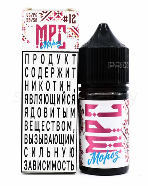 Жидкость МРС Мороз #12 30 мл ( 17 ± 3 мг ) ( Малина Земляника )