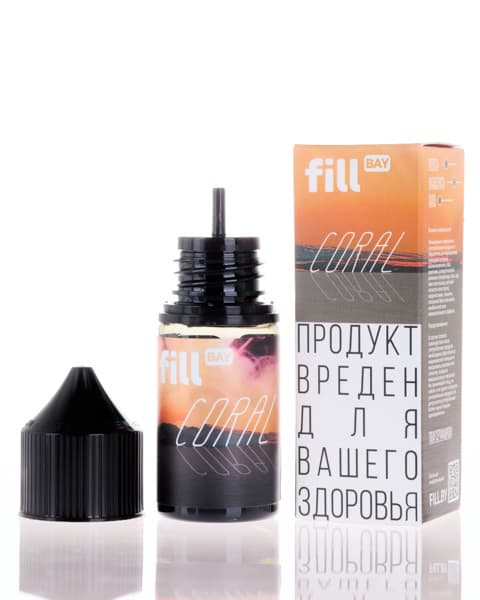 Жидкость fill BAY - Coral ( Чай с Абрикосом ) 25 мл ( 15 ± 3 мг )