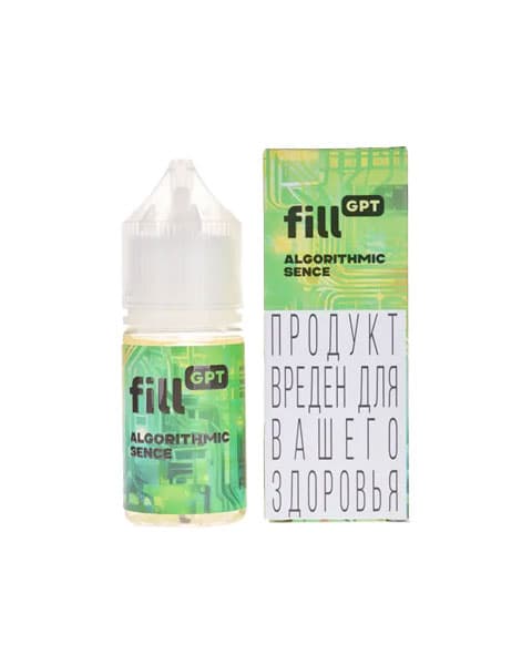 Жидкость fill GPT - Algorithmic Sence ( Ананас Кактус ) 25 мл ( 15 ± 3 мг )