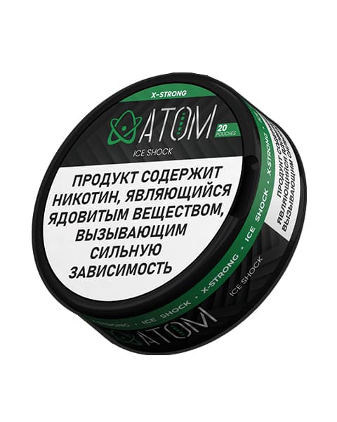 Никотиновые паучи ATOM ICE SHOCK ( Перечная мята ) 11 мг.