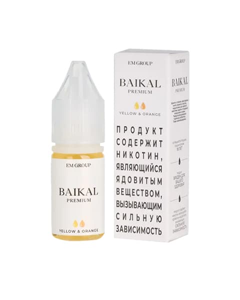 Жидкость BAIKAL - Yellow Orange 10 мл ( 17 ± 3 мг ) ( Манго Папайя )