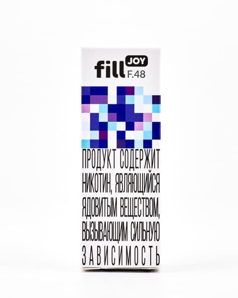 Жидкость fill JOY Классик - Ледяная Черника ( F48 ) 25 мл ( 6 ± 1 мг )