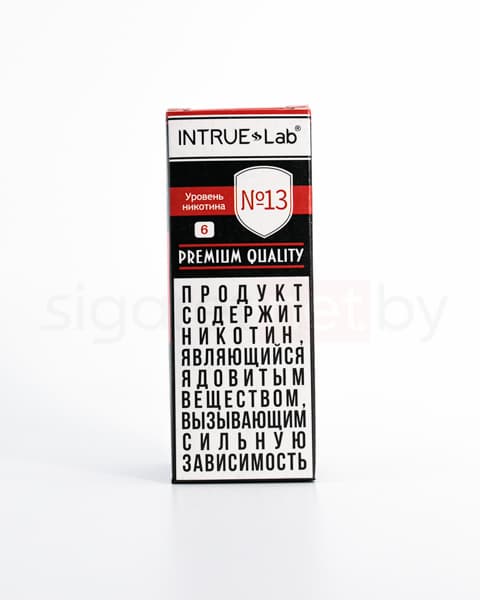 Жидкость INTRUE Lab №13 25 мл ( 6 мг ) ( Клубника со Сливками )