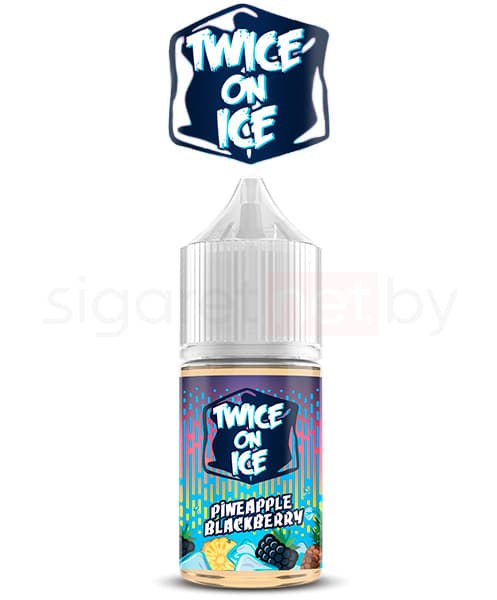 Жидкость Twice On Ice - Pineapple Blackberry ( Ананасово-Ежевичный Микс со Льдом ) 30 мл ( 20 мг )