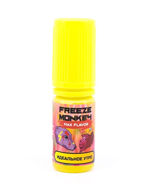 Жидкость Freeze Monkey MAX FLAVOR SALT - Идеальное Утро 10 мл ( 15 ± 3 мг ) ( Ягодный Йогурт )