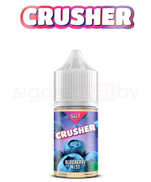 Жидкость Crusher SALT - Blueberry Mist ( Сочные Ягоды Черники с Легким Холодком ) 30 мл ( 20 мг )