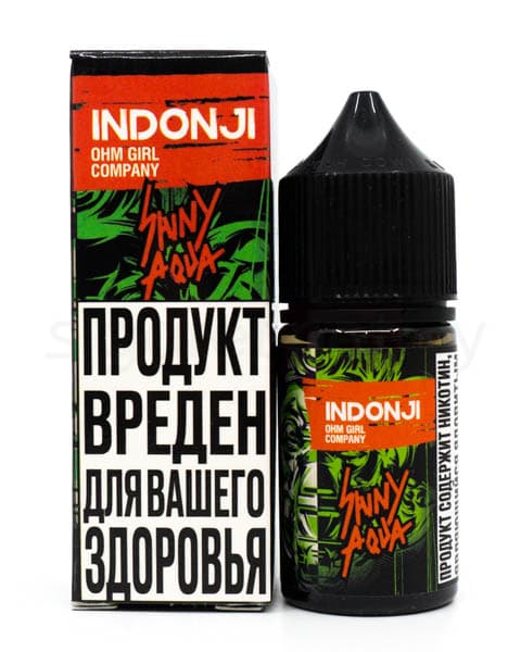 Жидкость INDONJI SALT - Sainy Aqua 30 мл ( 17 ± 3 мг ) ( Спрайт с Апельсином )