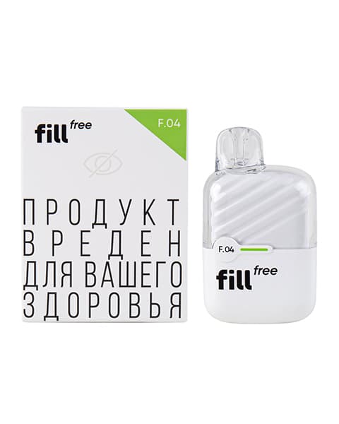 Одноразка fill free - 320 mAh - Лимон Лайм ( F04) ( 2 мл. Крепость 15 ± 3 мг\ мл )