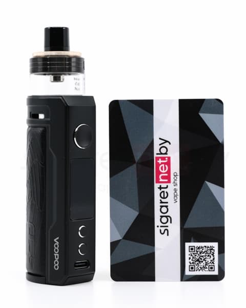Стартовый комплект VOOPOO DRAG S PNP X 60W VW Pod  - 5 мл 2500 mAh ( Черный ) Eagle Black