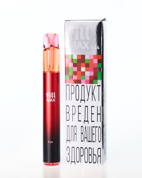 Электронная система курения ( одноразовая ) fill MAX - 550 mAh - Ледяной Арбуз ( F24 ) ( 2 мл. Крепость 17 ± 3 мг\ мл )