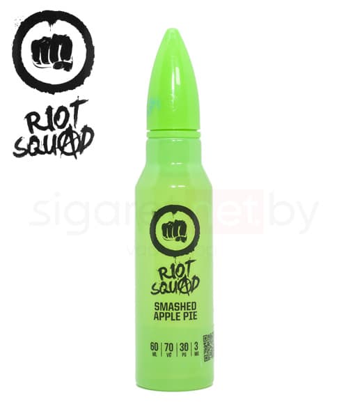Жидкость RIOT SQUAD Smashed Apple Pie ( Яблочный пирог с нотками ванили ) 60 мл (3)